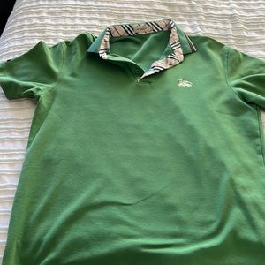 Used. burberry men polo- size 54- like Large
